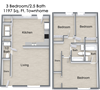 3 Bedroom Floor Plan
